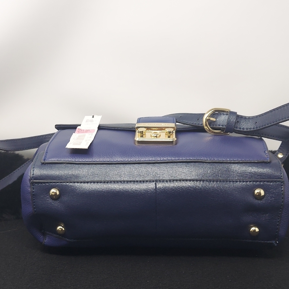Stylish Blue and Animal Print Women's Bag - Picture 6 of 10